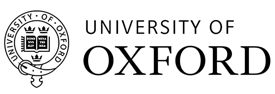 Escudo y logotipo de la Universidad de Oxford
